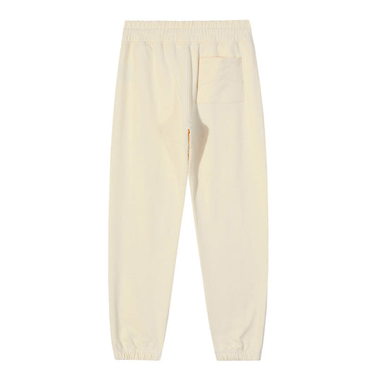 RHUDE embroidered slogan logo sweatpants