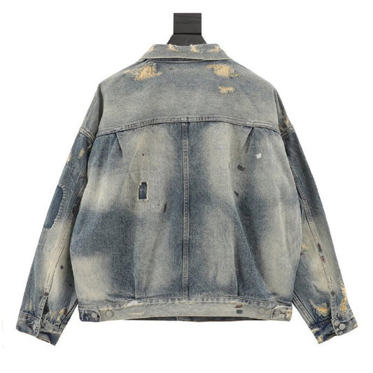 SAINT MICHAEL Flap Pockets Denim Jacket
