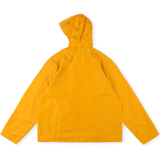 SAINT VANITY Nylon Hooded Track Jacket “Yellow”