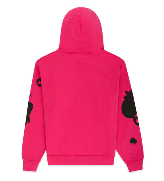 Sp5der Beluga Hoodie Pink