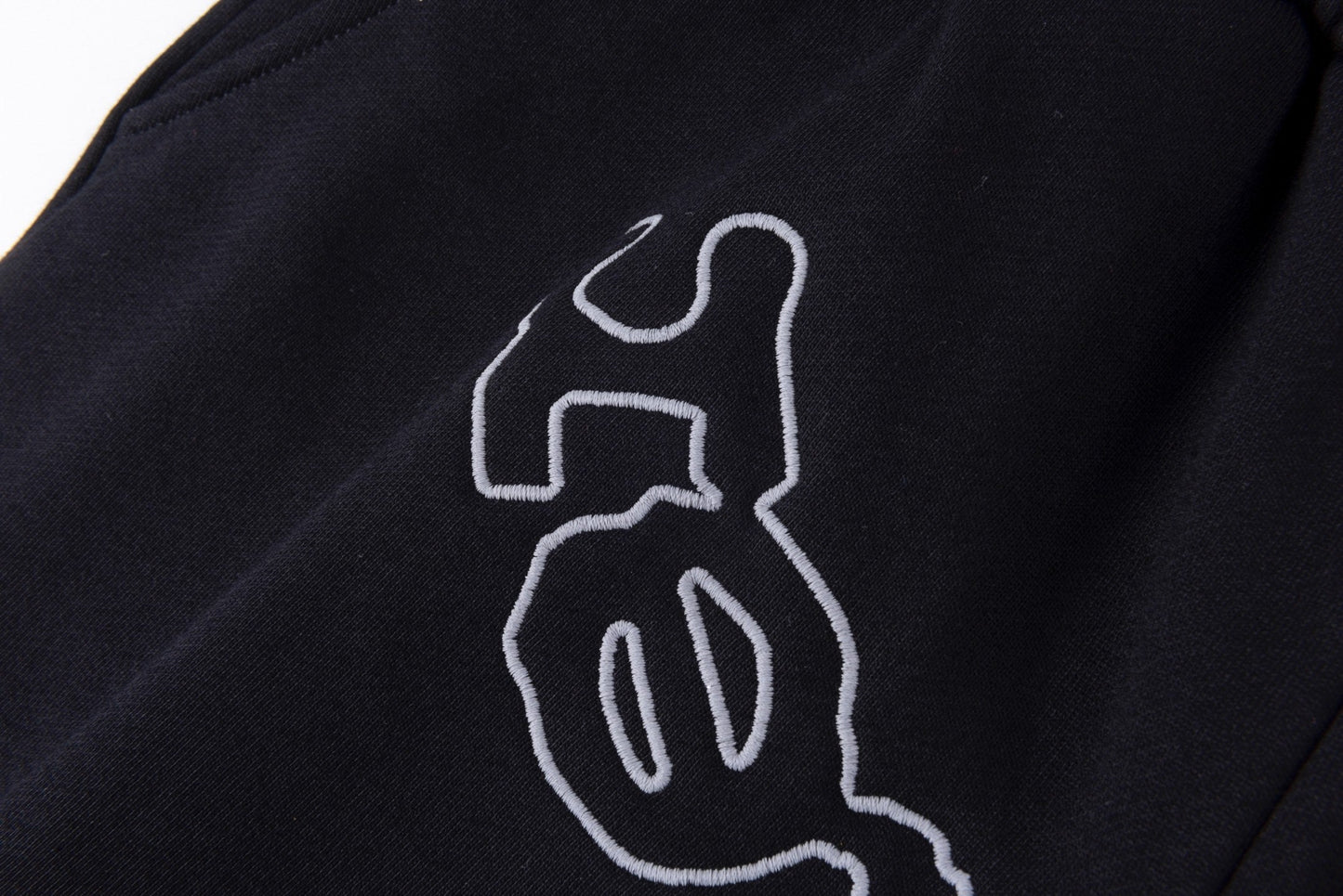 Sp5der OG Logo Sweat Shorts Black