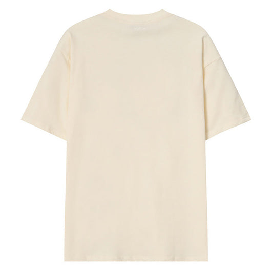 LANVIN Loving heart T-Shirt Apricot