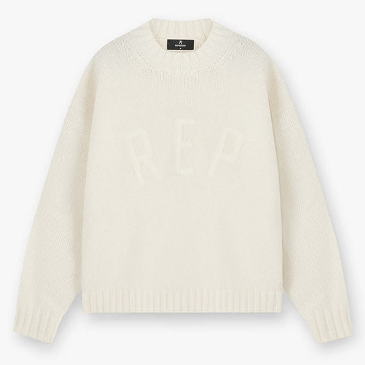 Represent Rep-appliqué sweater