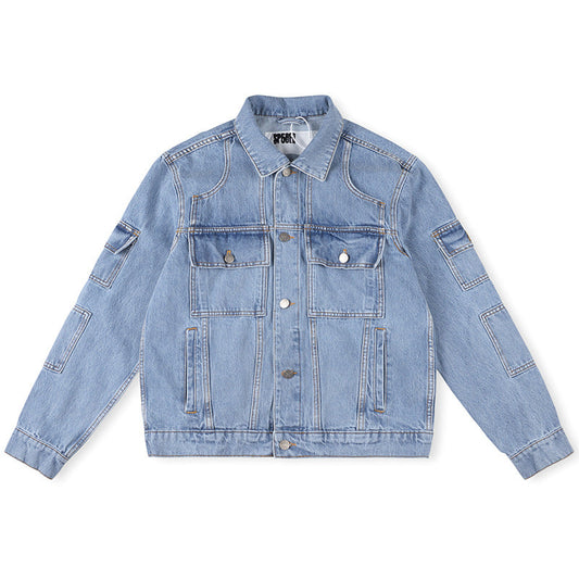 Sp5der Denim V3 Truck Jacket