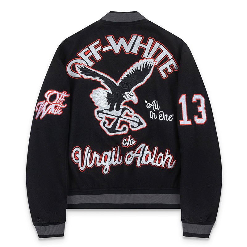OFF WHITE Golf Varsity Jacket