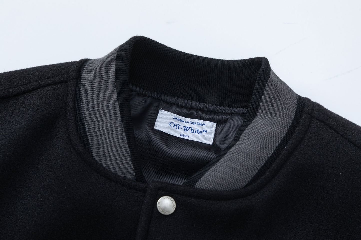 OFF WHITE Golf Varsity Jacket