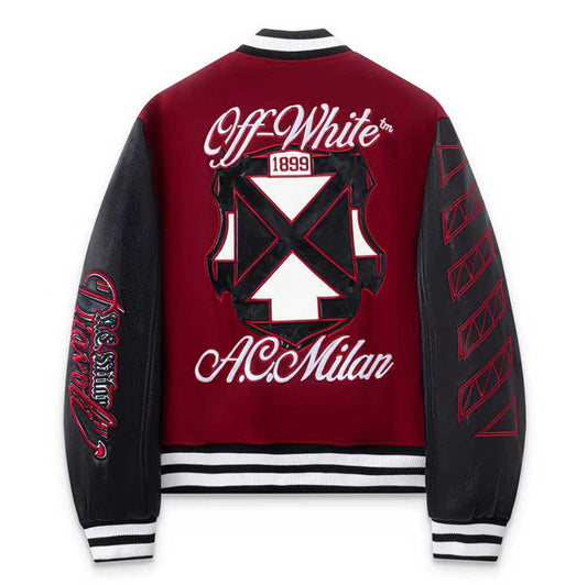 OFF WHITE Logo-Embroidered Jacket