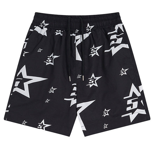 Sp5der Star Pattern Shorts