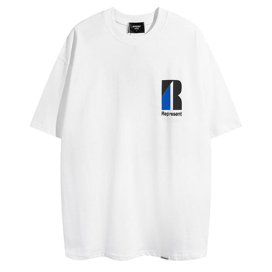 REPRESENT Retro High Street FOG Neckline 3D Printing T-Shirts