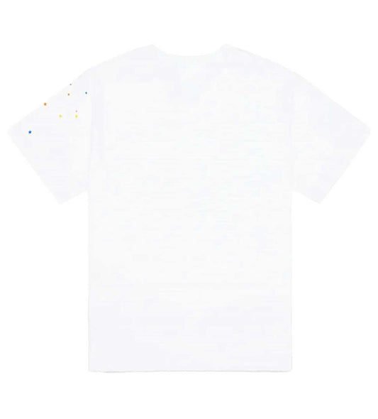 Sp5der Women's Worldwide Baby Tee White